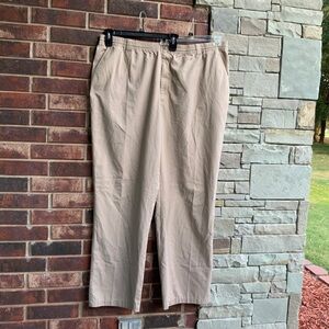 Canyon Ridge Khaki Elastic Waist Pants Men 51x36